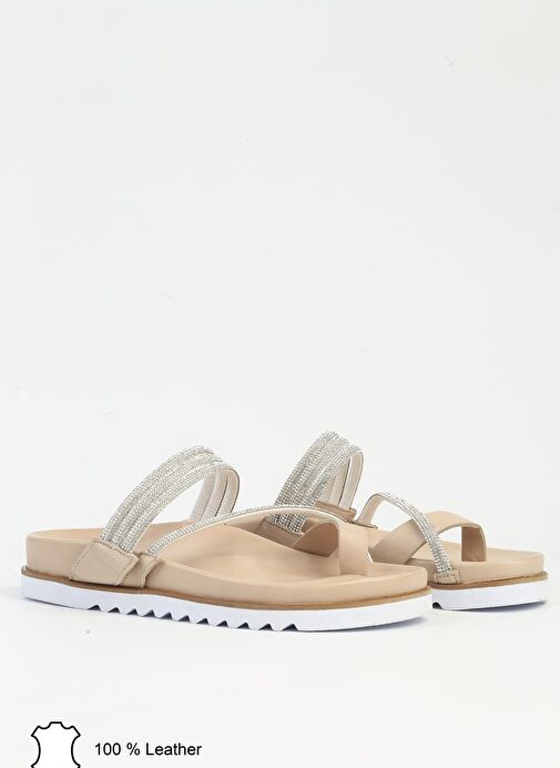 Pierre Cardin Kadın Bej Terlik PCK-5000 - Görsel 3