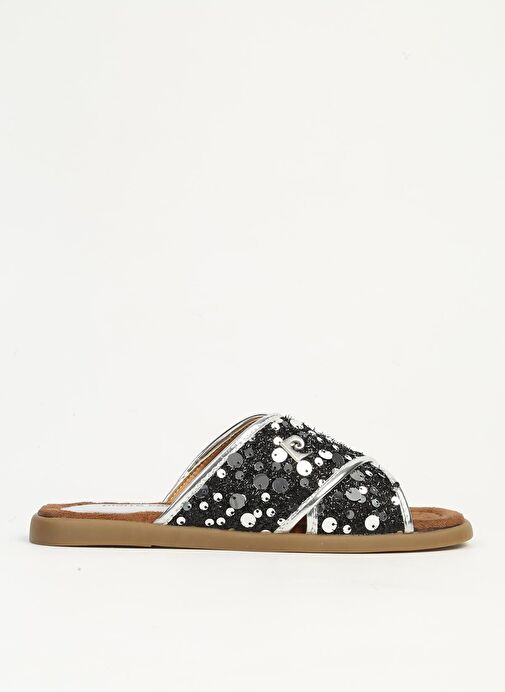 Pierre Cardin Gümüş Kadın Terlik PC-54775 - Görsel 2