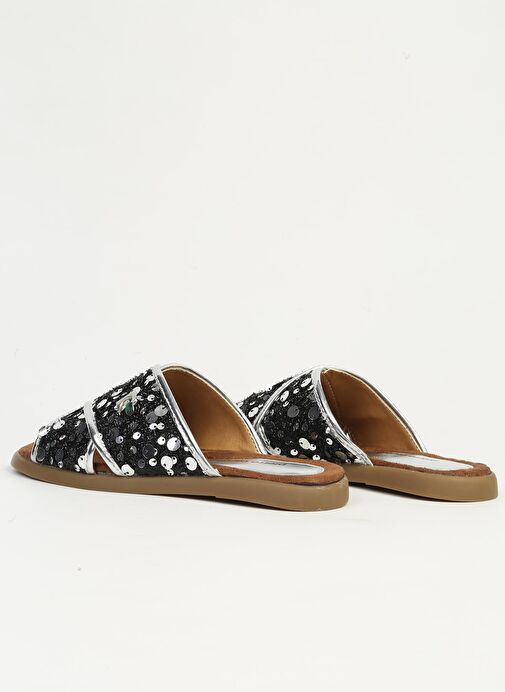 Pierre Cardin Gümüş Kadın Terlik PC-54775 - Görsel 4