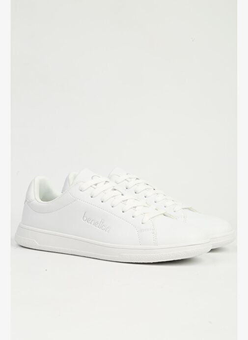 Beyaz Erkek Spor Ayakkabı İTHAL - Görsel 3