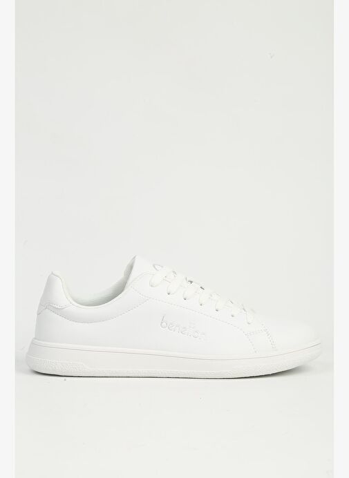 Beyaz Erkek Spor Ayakkabı İTHAL - Görsel 2