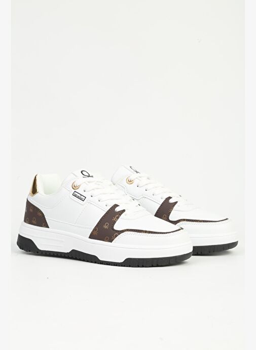 Beyaz Kadın Spor Ayakkabı İTHAL - Görsel 3