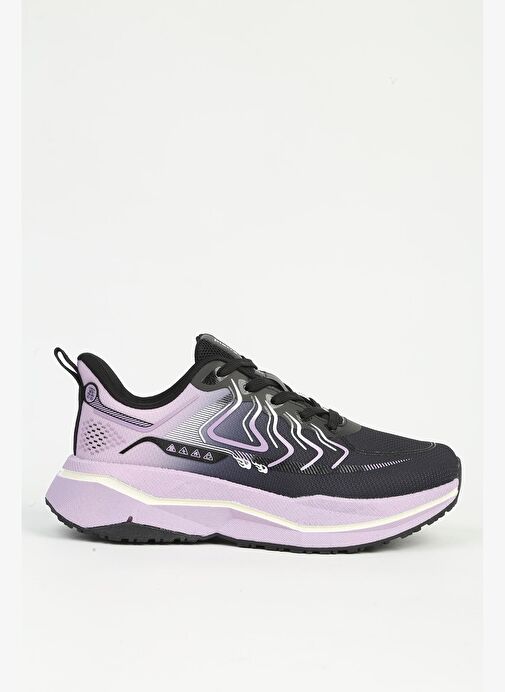 Kadın Siyah Spor Ayakkabı İTHAL - Görsel 2