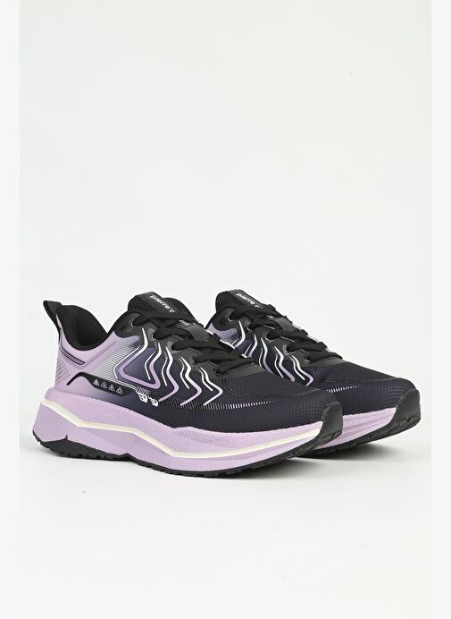 Kadın Siyah Spor Ayakkabı İTHAL - Görsel 3