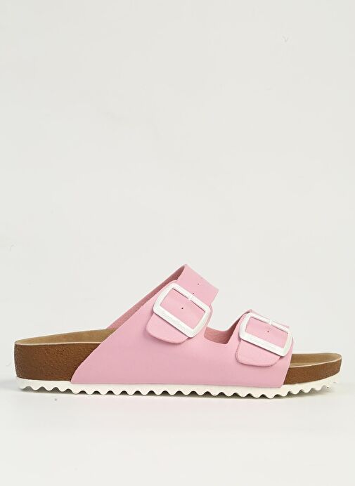 Benetton Pembe Kadın Terlik BN-1232-2 - Görsel 2