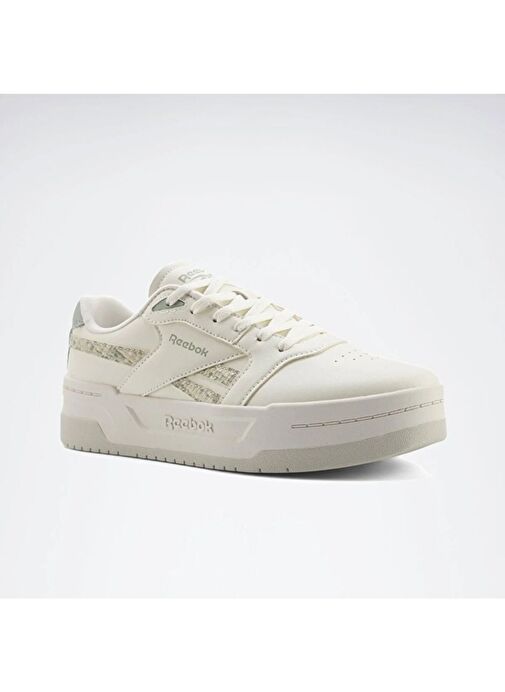 Reebok Long Parish Ekru Kadın Sneaker Ayakkabı 101989247 - Görsel 3