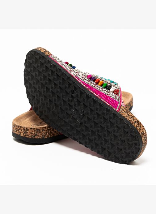 Kız Çocuk Terlik 25Y106-6 FS Guja Fuşya 31-36 - Görsel 6