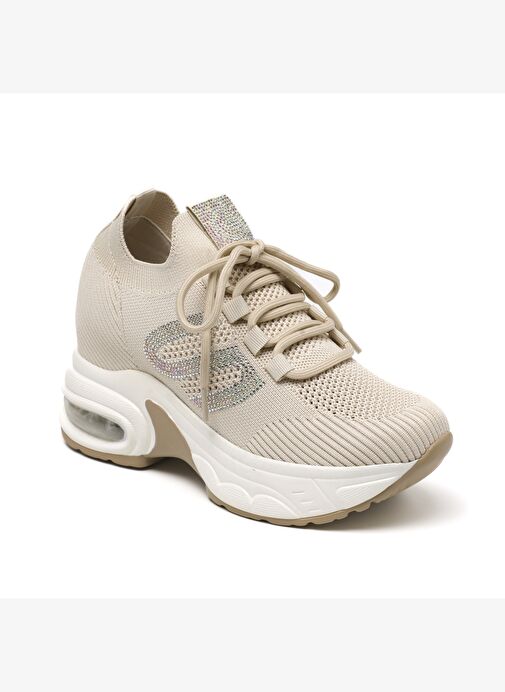 Kadın Spor 25Y300-1 BJ Guja Bej - Görsel 3