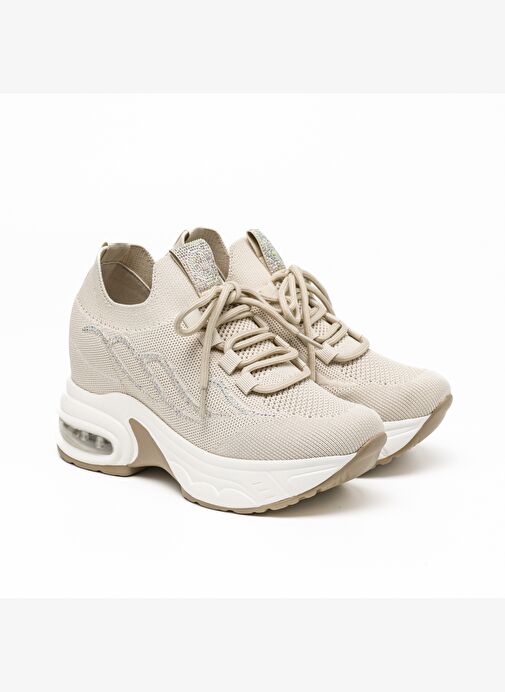 Kadın Spor 25Y300-12 BJ Guja Bej - Görsel 3