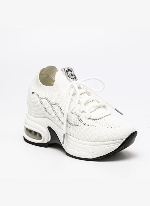 Kadın Spor 25Y300-12 BY Guja Beyaz - Görsel 3