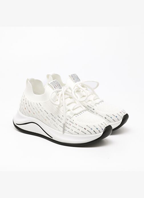 Kadın Spor 25Y388 BY Guja Beyaz - Görsel 3