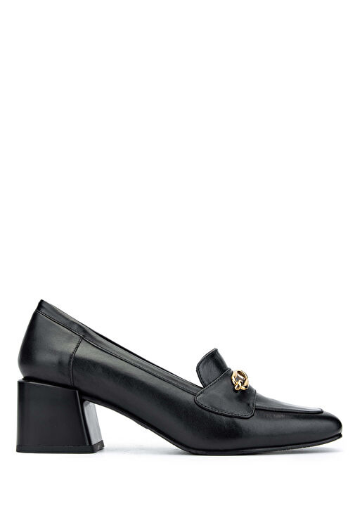 Tamer Tanca Bej Kadın Deri Loafer 33 7656 BN AYK Y24 - Görsel 2