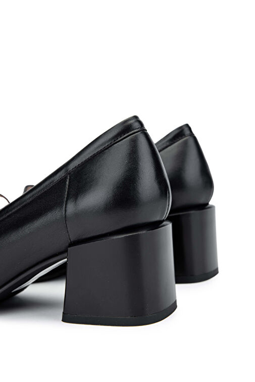 Tamer Tanca Bej Kadın Deri Loafer 33 7656 BN AYK Y24 - Görsel 5