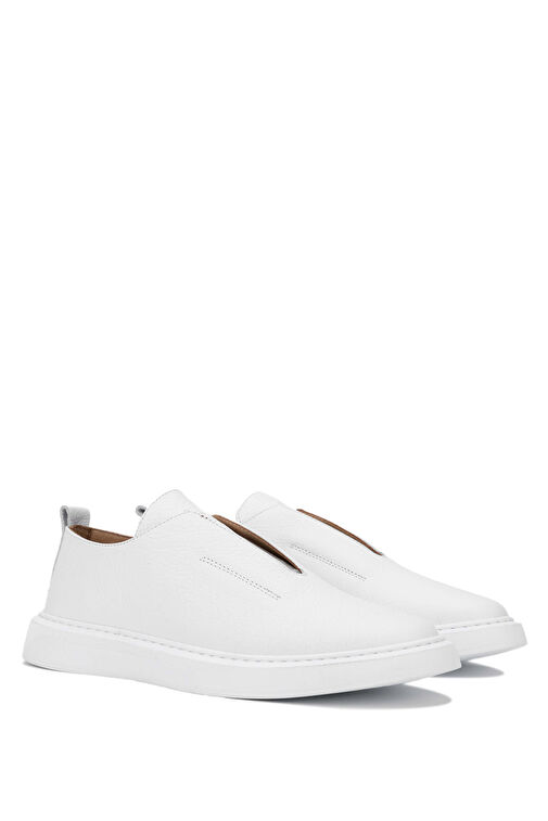 Tamer Tanca Bej Kadın Deri Günlük Ayakkabı 33 1203 BN AYK Y24 - Görsel 6