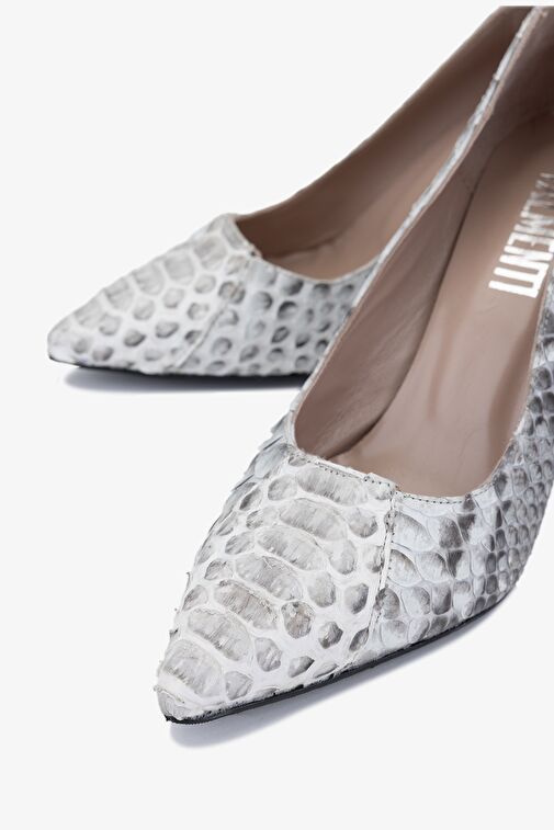 Valmenti Siyah Kadın Deri Stiletto 33 2300 BN AYK Y24 - Görsel 4