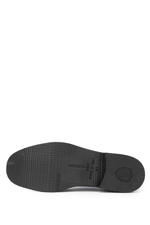 Tamer Tanca Erkek Hakiki Deri Siyah Açma Klasik Ayakkabı - Görsel 5