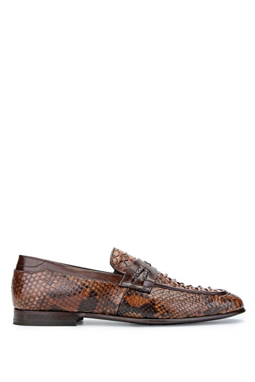 Tamer Tanca Siyah Erkek Deri Loafer 183 19877 ERK AYK Y24 - Görsel 2