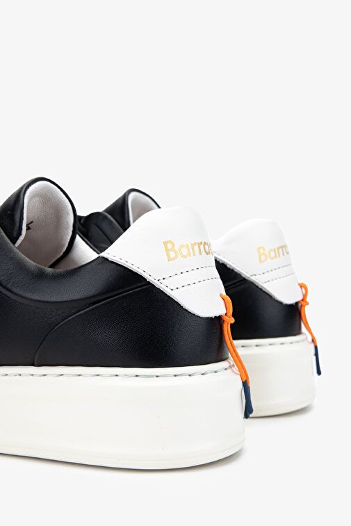 Barracuda Kadın Hakiki Deri Siyah Sneakers & Spor Ayakkabı - Görsel 6