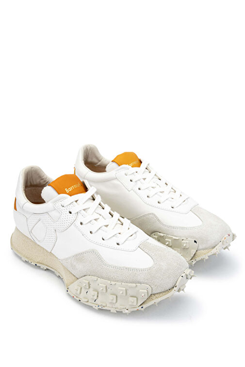 Barracuda Erkek Hakiki Deri Taş Sneakers & Spor Ayakkabı - Görsel 3