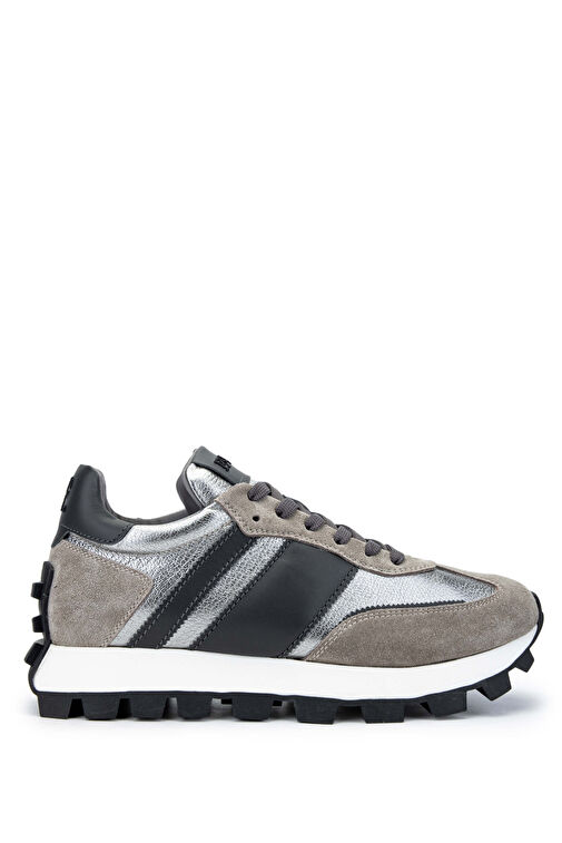 Fabi Erkek Hakiki Deri Gri Sneakers & Spor Ayakkabı - Görsel 2