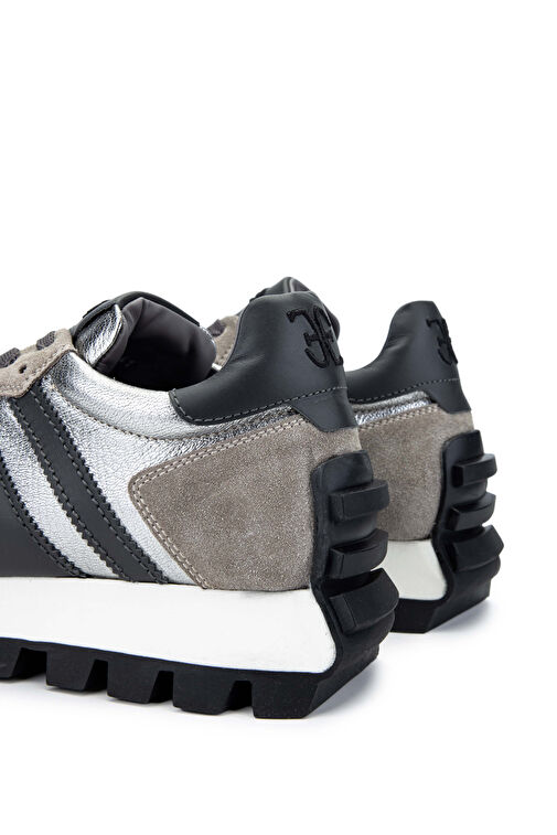 Fabi Erkek Hakiki Deri Gri Sneakers & Spor Ayakkabı - Görsel 6