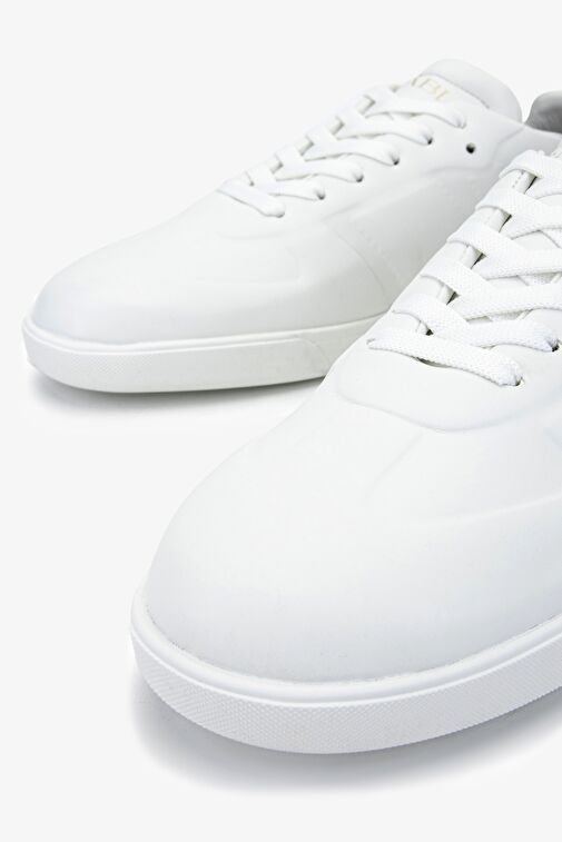 Fabi Erkek Hakiki Deri Beyaz Sneakers & Spor Ayakkabı - Görsel 4