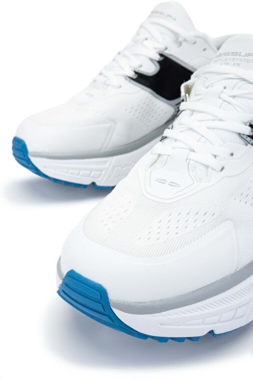 FESSURA Erkek Tekstil Beyaz/Siyah Sneakers & Spor Ayakkabı - Görsel 4