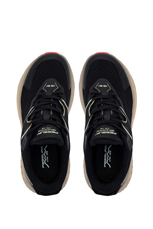 FESSURA Kadın Tekstil Siyah/Kum Sneakers & Spor Ayakkabı - Görsel 7