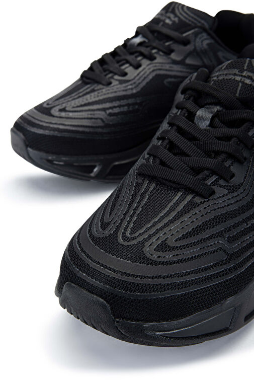 FESSURA Kadın Tekstil Siyah Sneakers & Spor Ayakkabı - Görsel 4