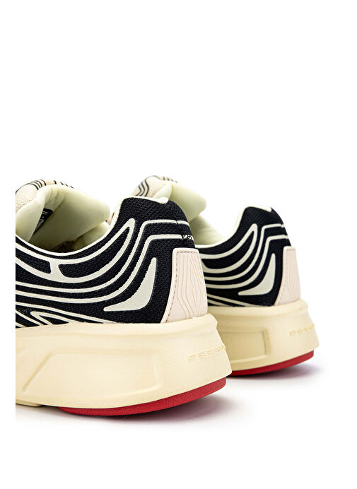 FESSURA Kadın Tekstil Siyah/Kemik Sneakers & Spor Ayakkabı - Görsel 6