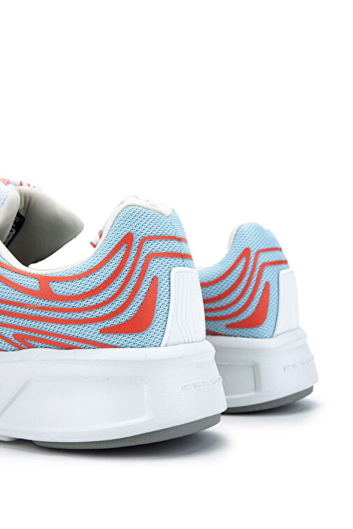 FESSURA Kadın Tekstil Mavi/Mercan Sneakers & Spor Ayakkabı - Görsel 6