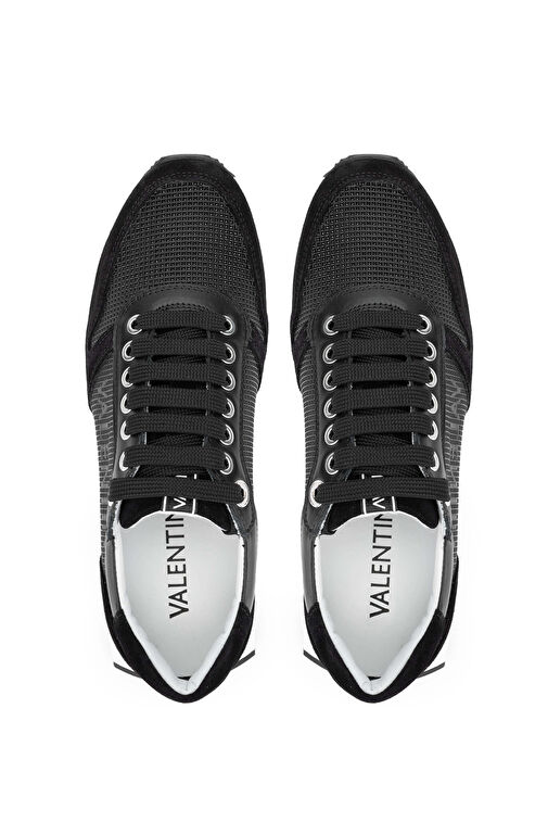 Mario Valentino Siyah Kadın Deri Sneaker 1040 95A2602 BN AYK Y24 - Görsel 6