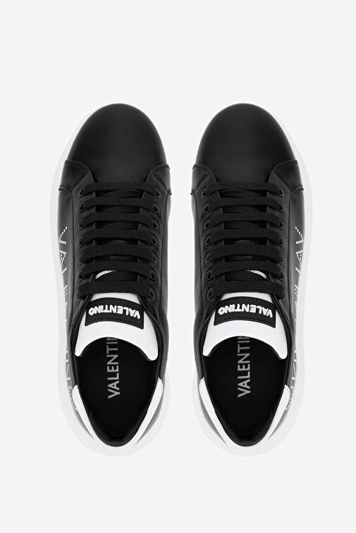 Valmenti İtimi Kadın BLACK/WHITE Hakiki Deri Sneakers & Spor Ayakkabı - Görsel 6
