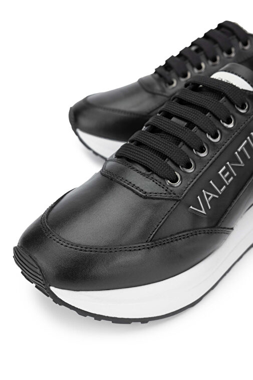 Mario Valentino Beyaz-Gümüş Kadın Deri Sneaker 1040 91E1002 BN AYK Y24 - Görsel 4