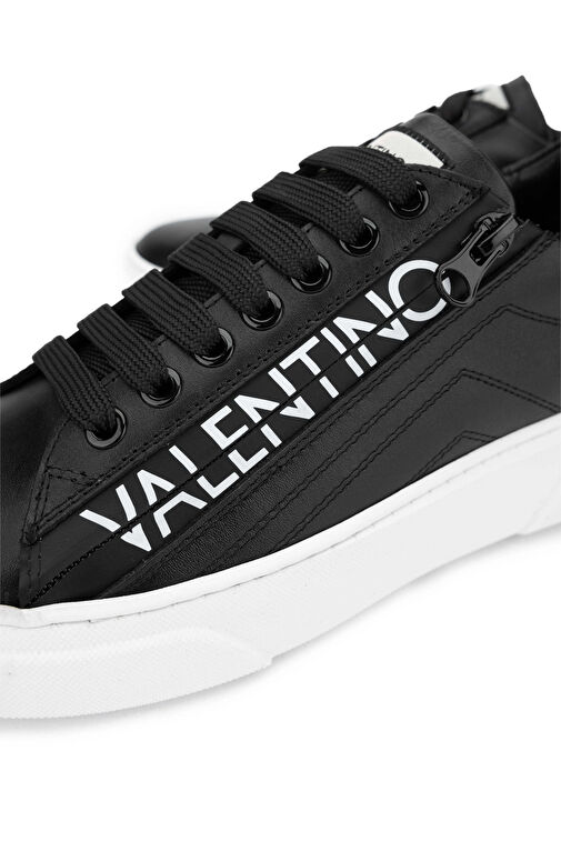 Mario Valentino Beyaz-Gümüş Kadın Deri Sneaker 1040 91S3902 BN AYK Y24 - Görsel 4