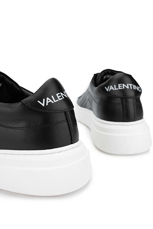 Mario Valentino Beyaz-Gümüş Kadın Deri Sneaker 1040 91S3902 BN AYK Y24 - Görsel 5