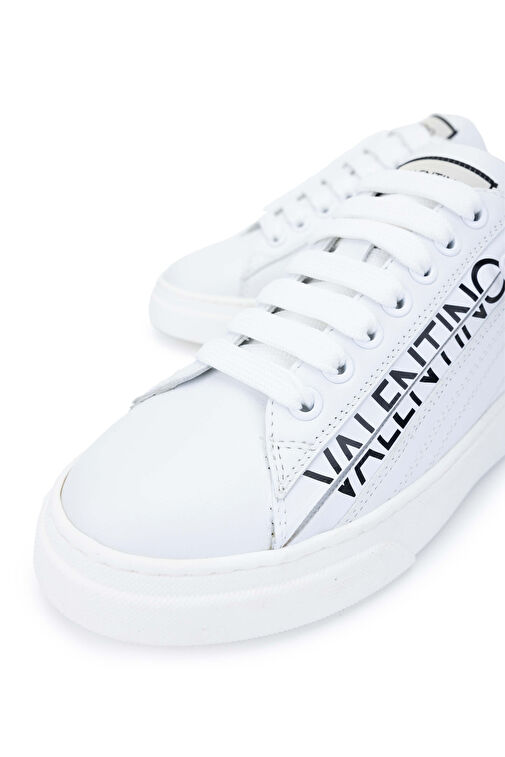 Mario Valentino Kadın Hakiki Deri Beyaz/Nude Sneakers & Spor Ayakkabı - Görsel 4