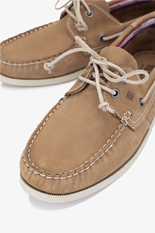 Valmenti Acua Erkek Belly up wood Hakiki Deri Casual Ayakkabı - Görsel 4