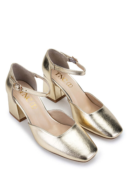 Tamer Tanca Gümüş Kadın Topuklu Ayakkabı 886 24-101 BN AYK Y24_bynr1 - Görsel 3