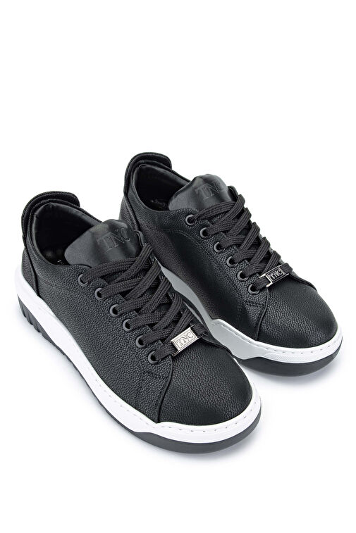 Tamer Tanca Kadın Suni Deri Siyah/Lacivert Sneakers & Spor Ayakkabı - Görsel 3