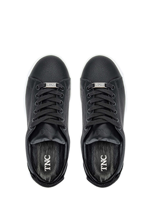 Tamer Tanca Kadın Suni Deri Siyah/Lacivert Sneakers & Spor Ayakkabı - Görsel 6