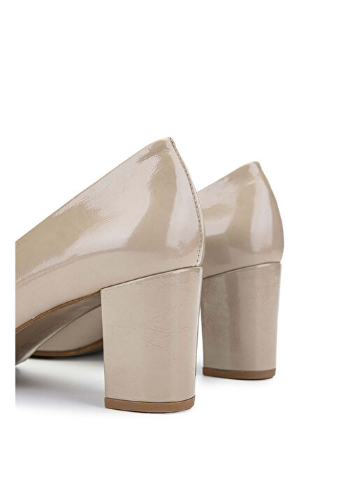 Relax Anatomic Kadın Hakiki Deri Bej Rugan Comfort Ayakkabı - Görsel 6