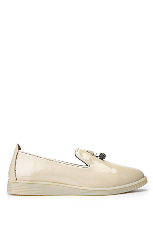 Tamer Tanca Siyah Kadın Rugan Günlük Ayakkabı 672 2255 BN AYK Y24 - Görsel 2