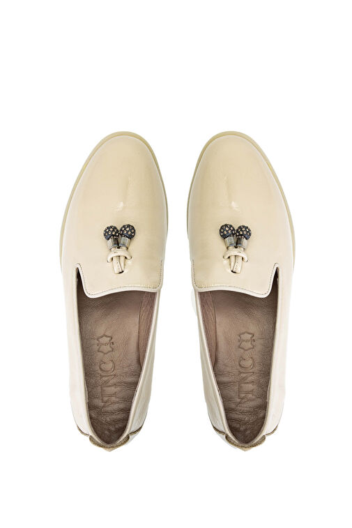 Tamer Tanca Siyah Kadın Rugan Günlük Ayakkabı 672 2255 BN AYK Y24 - Görsel 6