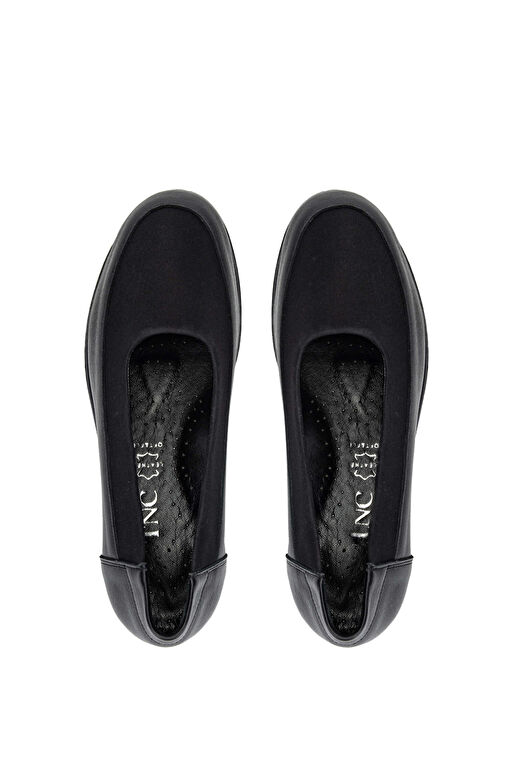 Tamer Tanca Siyah Kadın Deri Günlük Ayakkabı 824 171 BN AYK Y24 - Görsel 6