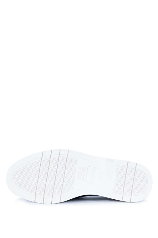 Tamer Tanca Erkek Hakiki Deri Lacivert Loafer Ayakkabı - Görsel 5