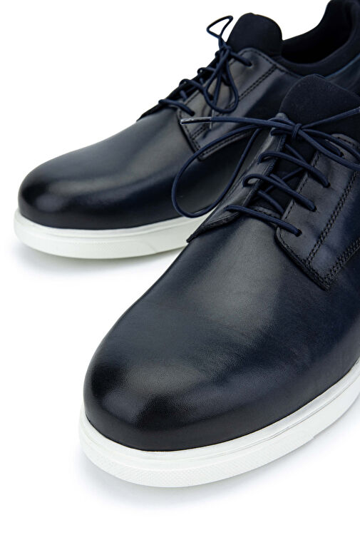 Tamer Tanca Siyah Erkek Deri Günlük Ayakkabı 698 1113-2 ERK AYK Y24 - Görsel 5