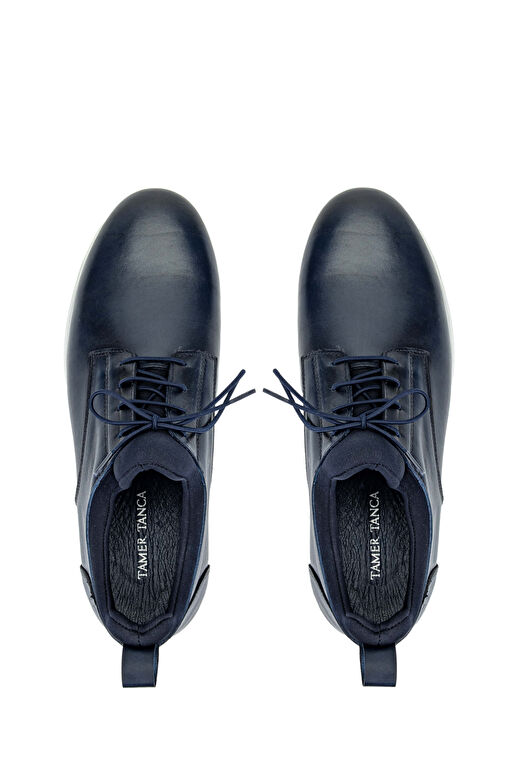 Tamer Tanca Siyah Erkek Deri Günlük Ayakkabı 698 1113-2 ERK AYK Y24 - Görsel 6