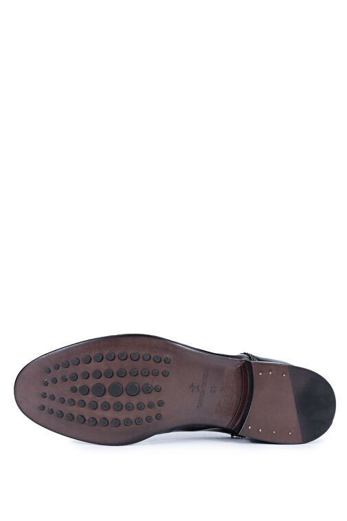 Tamer Tanca Erkek Hakiki Deri Bordo Klasik Ayakkabı - Görsel 5