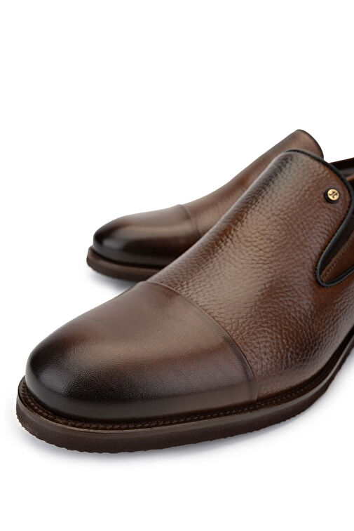 Tamer Tanca Siyah Erkek Deri Klasik Ayakkabı 383 3861BRN ERK AYK SK24-25 - Görsel 4